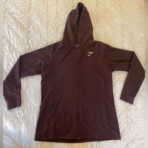 Maroon Gymshark Hoodie NWOT